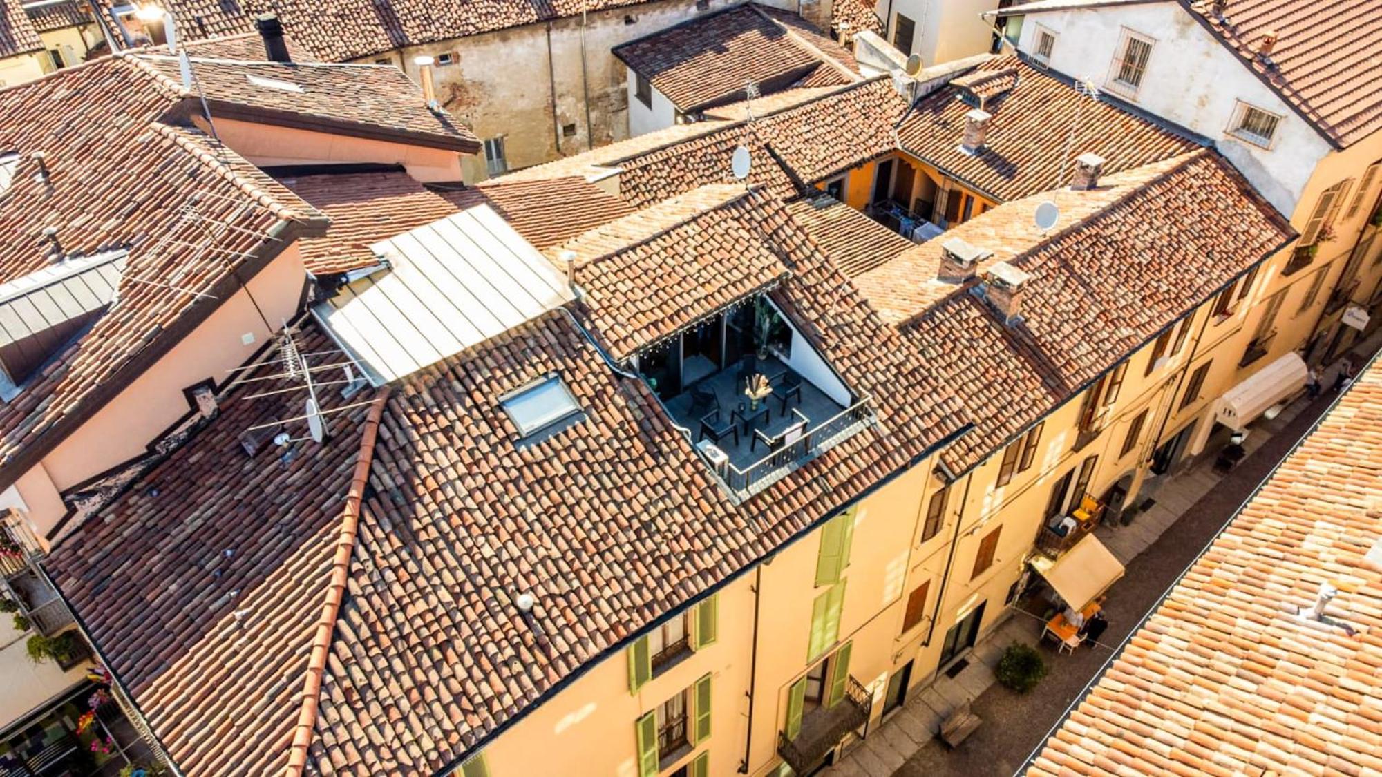 Apartamento Centro Storico-Dimora Con Terrazza- Wi-Fi E Ac Asti Exterior foto